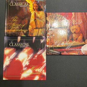 Red and Gold Portable CD Player for Classical Music Lovers